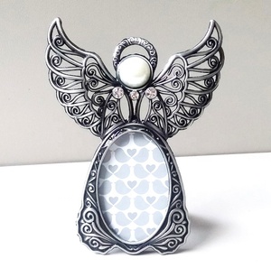 Khung Ảnh Hình Thiên Thần Bằng Kim Loại Cho Bia Mộ Cho Đám Tang - Product Image 2