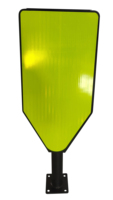 Panneaux routiers solaires à LED en aluminium pour feux de circulation avec flèches gauche et droite pour l'utilisation de la chaussée