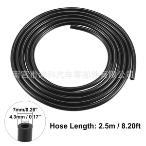 เครื่องล้างรถหัวฉีดกระจกหน้ารถชุดเชื่อมต่อท่อ 6E0955985B ไนลอนสีดำสำหรับพาสต้า บี 5 ซานตาน่า เจตต้า โปโล - Product Image 2