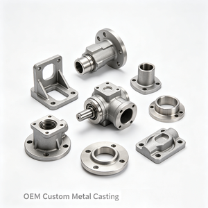 Servicio de Fundición de Metal Personalizado OEM, Piezas de Maquinaria Automotriz de Acero Inoxidable, Fundición por Cera Perdida - Product Image 1