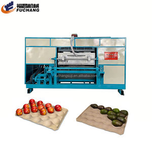 Petite machine semi-automatique populaire et sélectionnée pour la fabrication de barquettes à œufs en <span class=keywords><strong>papier</strong></span> recyclé - Prix - Product Image 1