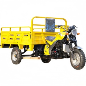 Tricycle à essence chinois de 200 cm3, moto à 3 roues, transporteur de marchandises agricoles avec suspension - Product Image 3