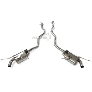 Silencieux d'échappement en acier inoxydable Cuski pour Mercedes GLC260 GLC300 Coupé 2.0T 2015-2021 Son sportif - Product Image 2