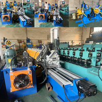 Máquina Perfiladora de Perfiles Metálicos para Techos de Acero Ligero con Sistema de Servomotor de Alta Velocidad 40m/min para Rieles en U y Perfiles de Techo