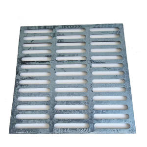 Plaque de couverture de grille de drainage de trottoir légère, grille en fonte ductile, facile à installer - Product Image 1