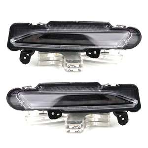 Feux de jour LED pour <span class=keywords><strong>Toyota</strong></span> <span class=keywords><strong>Yaris</strong></span> 2017~2019, clignotants jaunes, feux de jour, phares de conduite automatique, feux antibrouillard - Product Image 5