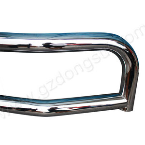304สแตนเลสกวาง Chrome พร้อม Bracket Grill Guard กึ่งรถบรรทุกกันชนสำหรับ Cascadia Volvo <span class=keywords><strong>Vnl</strong></span> <span class=keywords><strong>2020</strong></span> + - Product Image 3