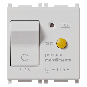 Interruttore Differenziale MTDiff 1P+N C16 10mA per Sicurezza Elettrica - Product Image 1