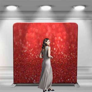 10X 10ft Reclame Evenement Vakbeurs Display Tentoonstelling Rechte Gebogen Banner Stand Muur Spanning Stof Achtergrond - Product Image 1