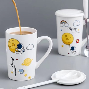 แก้วกาแฟรูปหัวใจสีชมพูน่ารัก ชุดของขวัญที่ดีที่สุด ขายส่งราคาถูก แก้วเปล่าสำหรับงานซับลิเมชั่น - Product Image 4