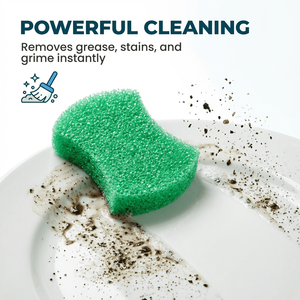 Esponja de limpieza sensible a la temperatura, esponja de espuma reactiva al calor, esponja porosa que cambia de color para limpieza de superficies - Product Image 2