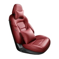 Housses de siège de voiture complètes en cuir de luxe durable, imperméables, protège-sièges auto pour Honda XRV CRV Fit Accord Vezel