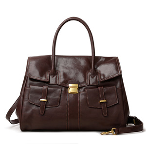 Bolsos cruzados de diseñador de moda, bolsos de hombro de cuero genuino de alta calidad, bolsos de mano casuales para mujer - Product Image 1