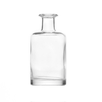 Daize Bouteille diffuseur d'arômes en verre grande capacité, transfrontalière, 1 bouteille d'arôme, vase à fleurs créatif, bouchon vide pour diffuseur sans flamme à bâtonnets de rotin