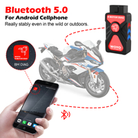 Outil de diagnostic de moto WOYO CTB008 pour R1200 R1250 S100 2016-2023, Bluetooth 5.0, testeur de téléphone portable Bluetooth