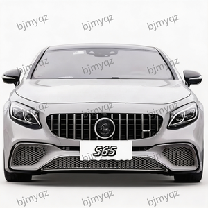 Kit Carrozzeria per Mercedes Benz Classe S Coupé W217 in Stile S63 AMG, Paraurti Anteriore e Posteriore, Griglia, Diffusore, Terminali di Scarico per Classe S <span class=keywords><strong>Cabrio</strong></span> - Product Image 2