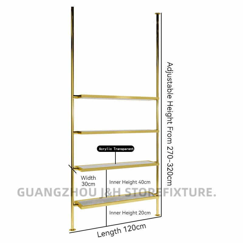 Or brillant de 120*30*270-320cm