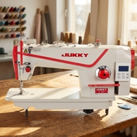 JUKKY Meilleure Vente 9803 Machine à Coudre Industrielle à Entraînement Direct, Coupure Automatique du Fil, Maquina De Coser Industrial