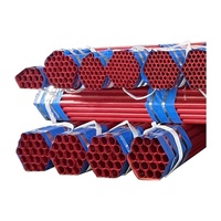 Tuyau en acier revêtu de plastique Youfa, intérieur et extérieur, époxy PE PVC galvanisé, système de sprinkler anti-incendie, tuyau en acier