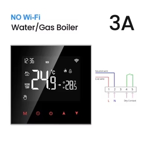Termostato inteligente Tuya, controlador de temperatura de caldera de Gas de agua de calefacción eléctrica para Alexa Google Home Alice - Product Image 4
