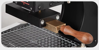 Machine à estamper à chaud manuelle, blocs faits à la main, machine à gaufrage, positionnement laser, machine à estamper le cuir personnalisée, sur mesure