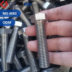 Varillas Roscadas de Acero Inoxidable Personalizadas ASTM A193 B6 410 <span class=keywords><strong>B5</strong></span> 501 DIN 1.4006 1.7362 SS SUS con Tuercas Hexagonales A194 Grado 3 6 - Product Image 2