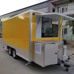 2023 Kwaliteit Dessert Food Truck Mobiele Aanhangwagen Te Koop