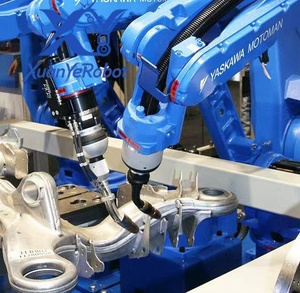 روبوت متنقل ذاتي الحركة بحمولة 150 كجم مع وحدة تحكم YASKAWA PLC بجهد 380 فولت، روبوت لحام عالي الجودة، مساعد إنتاج بتصنيف IP67 مع ضمان لمدة عام - Product Image 3