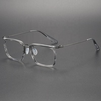 80863 Monture de lunettes de vue en titane, design tendance, vente en gros