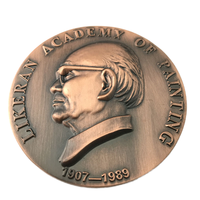Pièce de monnaie en métal double face pour anniversaire argentée, médaille commémorative estampillée, personnalisée pour la remise des diplômes et Noël