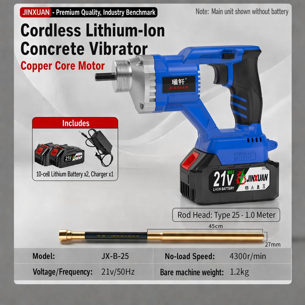Concrete vibrator+27mm-1M
