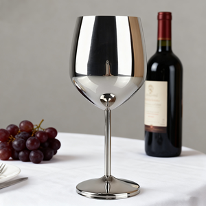 Taças de Coquetel em Ouro Rosa Personalizadas, Copos de <span class=keywords><strong>Metal</strong></span> para Champanhe, Taças de Vinho Tinto em Aço Inoxidável - Product Image 1