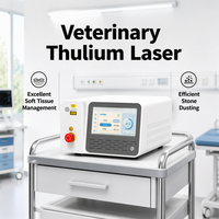 EURVET Équipement Médical Vétérinaire Laser au Thulium Machine de Lithotripsie à Fibre de Thulium pour Chirurgie des Calculs Urinaires, Vésicaux et Rénaux chez les Animaux
