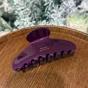 Pinza para el Cabello de Acetato Grande de 11 cm Liwu con Logo Personalizado y Letras Doradas de Alta Calidad, Estilo Vintage Francés de Color Sólido, Ecológica para Uso Diario - Product Image 5