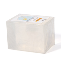 Base de Savon à la Glycérine Pure Transparente Bio et Végane à Faire Fondre et à Couler, Personnalisable pour la Fabrication DIY de Savons