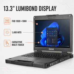 Getac B360 แล็ปท็อปที่ทนทานพิเศษ ความจุ 1TB พร้อมภาษาอังกฤษ สำหรับอุตสาหกรรมน้ำมันและอุตสาหกรรมการแพทย์ มีสินค้าใหม่พร้อมจำหน่าย ใช้พลังงานจาก Intel - Product Image 4