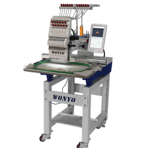 Máquina de Bordar Computarizada de Una Cabeza y 12 Agujas para Gorras y Bordados Planos, Máquina de Bordar con Cuentas y Lentejuelas WY1501CS - Product Image 3