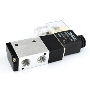 Vanne solénoïde pneumatique Jinen 3V210-08-NC DC24V AC220V normalement fermée, deux positions, trois voies, à commande électrique - Product Image 1