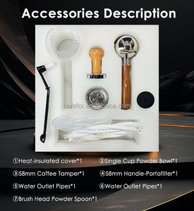 Máy pha cà phê bán tự động thương mại E61, máy pha cà phê Espresso Rocket chuyên nghiệp thương mại với chức năng tạo bọt sữa - Product Image 5