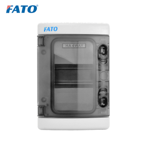 FATO HA 4 Way <span class=keywords><strong>Caja</strong></span> de conexiones impermeable <span class=keywords><strong>IP65</strong></span> Puerta <span class=keywords><strong>exterior</strong></span> MCB <span class=keywords><strong>Caja</strong></span> de distribución con riel Din - Product Image 3