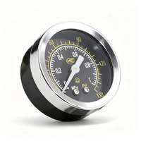 Vanne de régulation pneumatique 3/8 " AR3000-03 en alliage d'aluminium avec support et manomètre