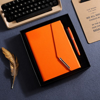 Organisateur personnalisable pour agenda B5 en cuir PU, carnet de notes à couverture rigide non daté, planificateur hebdomadaire et mensuel avec stylo