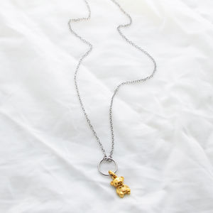 Pulsera de Osito de Peluche Linda y de Alta Calidad, Collar de Panda Español TOUSES, Joyería y Accesorios de Moda para Mujer - Product Image 2