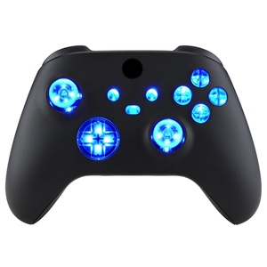 EXtremeRate Kits LED DTF transparents décoratifs avec D-pad analogique AXYB et boutons Start/Sync pour manette Xbox Series X S - Product Image 4