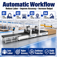Máquina CNC Industrial de Nesting, Totalmente Automática, con Etiquetado y Carga Automática, de Alta Precisión, para Tallado de Madera en la Producción de Muebles de Panel