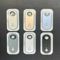 Protecteur d'objectif de caméra en métal à anneau 3D pour iPhone 17 Pro Max 15 13 Mini 14 16 Pro Max Plus 17Air Protection de caméra en verre couverture complète