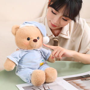 Nuevo Osito de Peluche Suave <span class=keywords><strong>para</strong></span> <span class=keywords><strong>Bebés</strong></span> Niñas, Regalo de Cumpleaños Reconfortante con Relleno de Algodón PP - Product Image 2