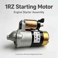 Nouvel ensemble de démarreur 1RZ de haute qualité 28100-75090 12V 9T pour Hilux Hiace Moteur 1RZ Pièces de rechange pour pick-up Garantie 6 mois