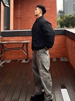 Veste légère de luxe de haute qualité, manteau d'hiver chaud et épais, style homme coupe courte coupe-vent personnalisé