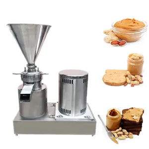 Commercial Automatic Sesame Sauce Nut Fruit and Vegetable Peanut Butter Colloid Milling Machine